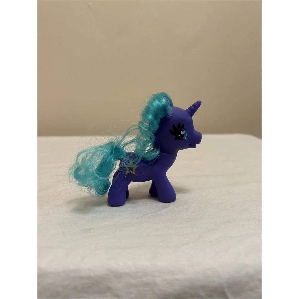 Gi-Go Unicorn Pony Figures Pink Purple Action Figures Set of 3